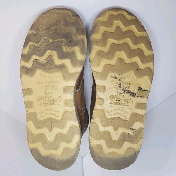 Thorogood American Heritage 6” Moc Toe Work Boots for Mens 6.5 Wm 8 Distressed - Picture 8 of 9